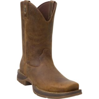 Durango Rebel 10 Inch Pull On Western Boot   Brown, Size 9 1/2, Model DB 5444