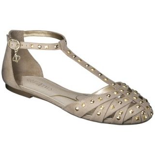 Womens Sam & Libby Carson Studded Two Piece Flat   Nude 7.5