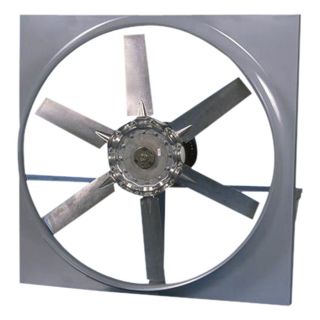 Canarm Direct Drive Wall Fan with Cabinet, Backguard and Shutter   24 Inch,