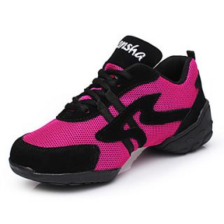 Womens Fabric Lace up Modern Ballroom Dance Shoes Dance Sneakers (More Colors)