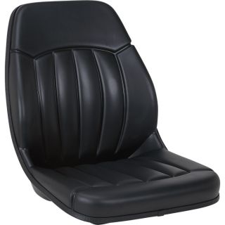 K & M Uni Pro 175 All Weather Industrial Seat   Black, Model 7489