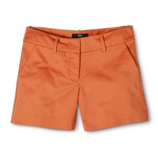 Mossimo Womens 5 Shorts   Orange Truffle 18