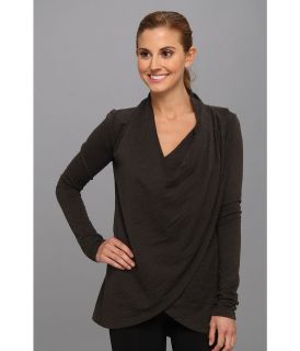 Lucy Uplifting Wrap Womens Sweater (Black)