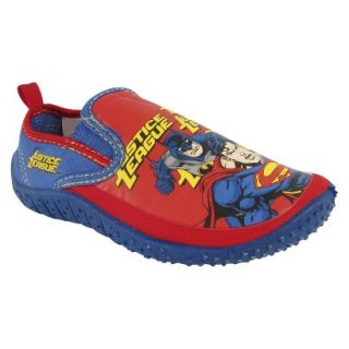 Toddler Boys Justice League Water Shoes   Red/Blue 10