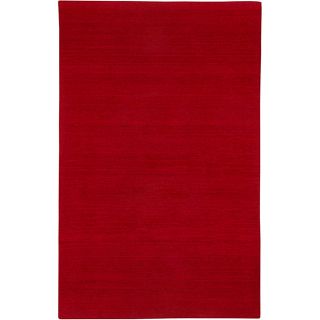Hand tufted Sovereignty Solid Red Rug (8 X 8 Round)