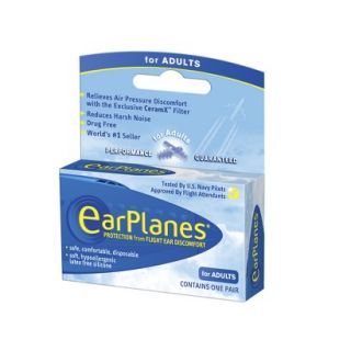 EarPlanes Pressure Regulating Earplugs