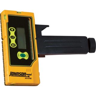 Johnson Level & Tool One Sided Laser Detector with Clamp for Green Beam