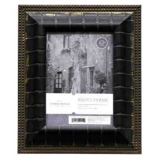 Threshold Picture Frame   Black and Gold 5X7