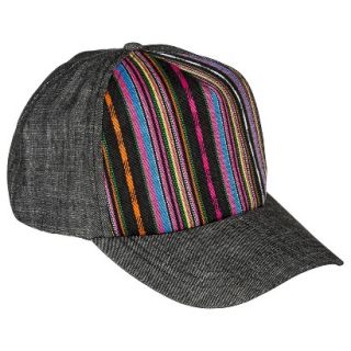 Xhilaration Multicolored Baseball Hat   Gray