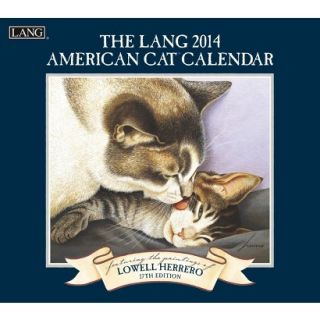 Lang American Cat 2014 Wall Calendar