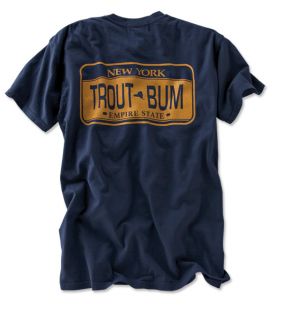 Trout Bum T shirt New York