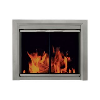 Pleasant Hearth Colby Fireplace Glass Door   For Masonry Fireplaces, Medium,