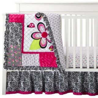Zahara 3 PC Crib Bedding Set by Lab