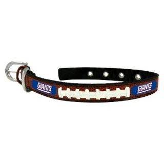 New York Giants Classic Leather Small Football Collar