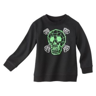 Circo Infant Toddler Boys Skull Sweatshirt   Black 3T