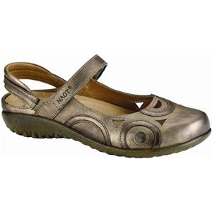 Naot Womens Rongo Brass Pewter Shoes, Size 40 M   11061 Y49