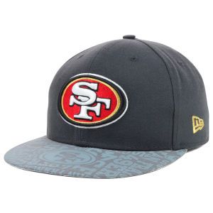 San Francisco 49ers New Era 2014 NFL Draft Graphite 59FIFTY Cap