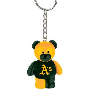 Oakland Athletics Forever Collectibles PVC Bear Keychain