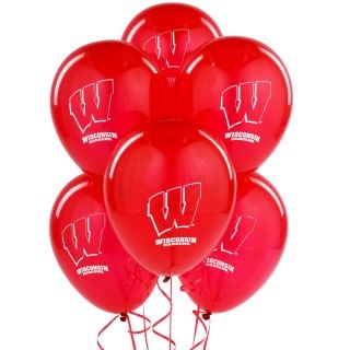 Wisconsin Badgers Latex Balloons