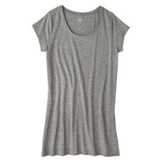 Mossimo Supply Co. Juniors Plus Size Short Sleeve Tee Shirt Dress   Gray 3