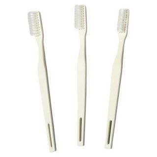 MEDLINE beige TOOTHBRUSH,INDIVWRAPPED,30 TUFT   144ct
