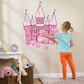 Stick the Princess Crown on the Castle Game