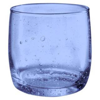 Threshold Sprayed Glass Short Tumbler Set of 4   Blue (14 oz)