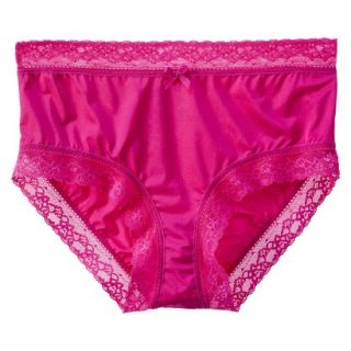 Gilligan & OMalley Womens Micro Lace Boxer Brief   Fandango Pink M