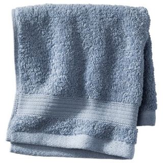 Threshold Washcloth   Washed Blue