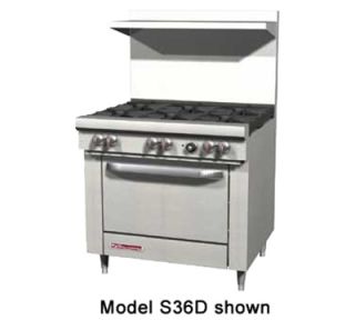 Southbend 36 6 Burner Gas Range, LP