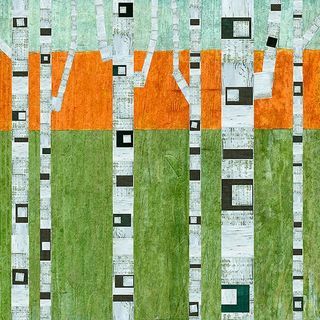 Janet Bothne Spring Birches Gallery Wrapped Canvas Art