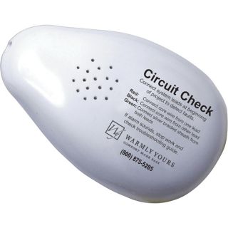 Warmly Yours Circuit Check, Model SS 01