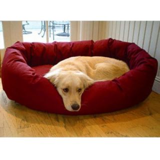 Majestic Pet Bagel Bed   Burgundy (Small   24)