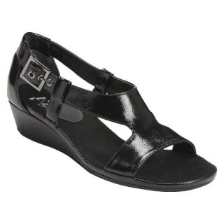 Womens A2 by Aerosoles Crown Chewls Sandal   Black Patent 10M