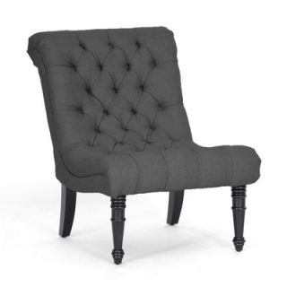 Wholesale Interiors Baxton Studio Chair BH 63109 Grey AC Color Dark Charcoal