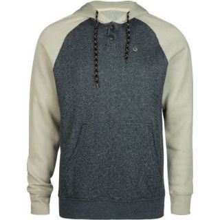 Balance Mens Henley Hoodie Navy In Sizes Small, X Large, Xx Large, La