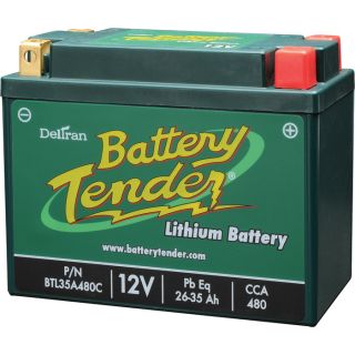 Deltran Battery Tender Lithium Engine Start Battery   35Ah, 480 CCA, 800 CA,