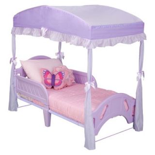 Delta Girls Toddler Bed Canopy   Purple