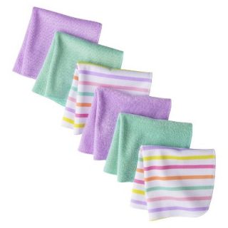 Circo Infant Girls 6 Pack Washcloth Set   Purple