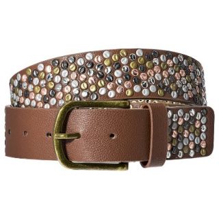 MOSSIMO SUPPLY CO. Brown Small All Over Stud Belt   XL