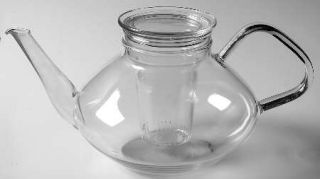 Schott Zwiesel Verran Collection Teapot W/Infuser & Lid   Jenaer,Clear,Utility&C