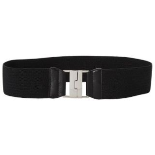 Merona Black Sporty Cinch Belt   L