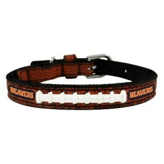 Oregon State Beavers Classic Leather Toy Football Collar
