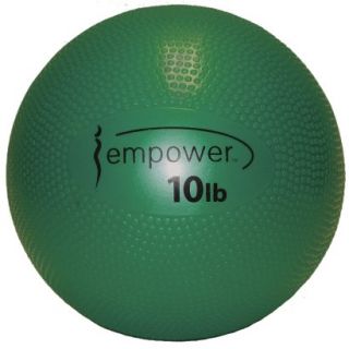 Empower Soft Medicine Ball with DVD   Green (10 lbs.)