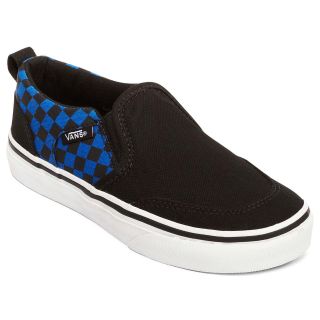 Vans Asher Boys Skate Shoes, Blue, Boys