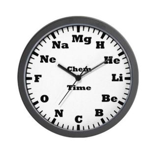  chemistry elements Wall Clock