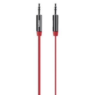 Belkin MIXIT 3 feet Aux Cable   Red (AV10127tt03 RED)