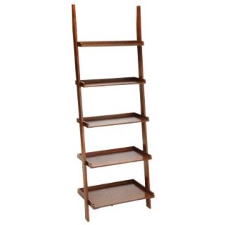 Book case Bookshelf Ladder   Red Brown (Cherry)