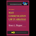Mass Communication Law in Arkansas