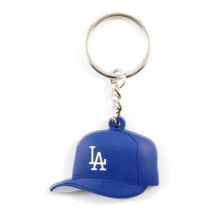 Los Angeles Dodgers AMINCO INC. MLB Soft Rubber Cap Keychain